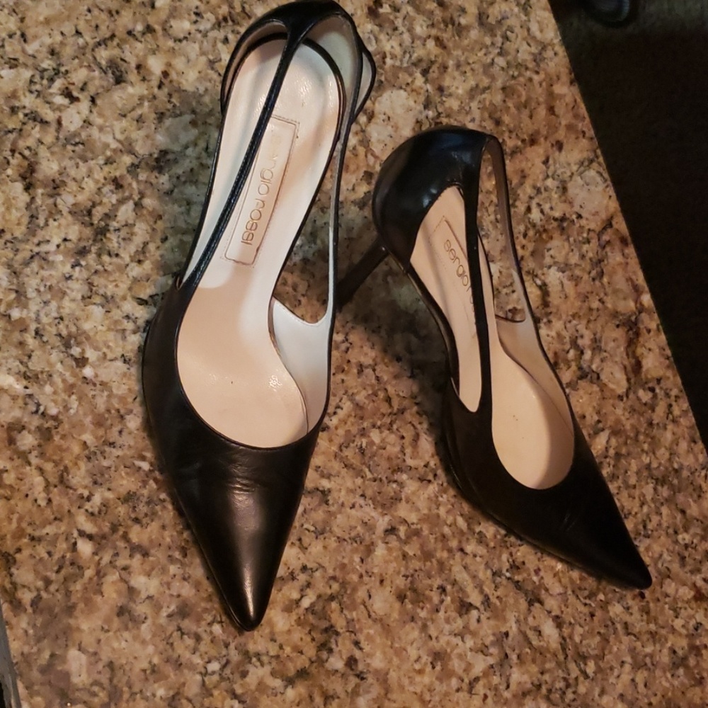 Sergio Rossi Black Heels